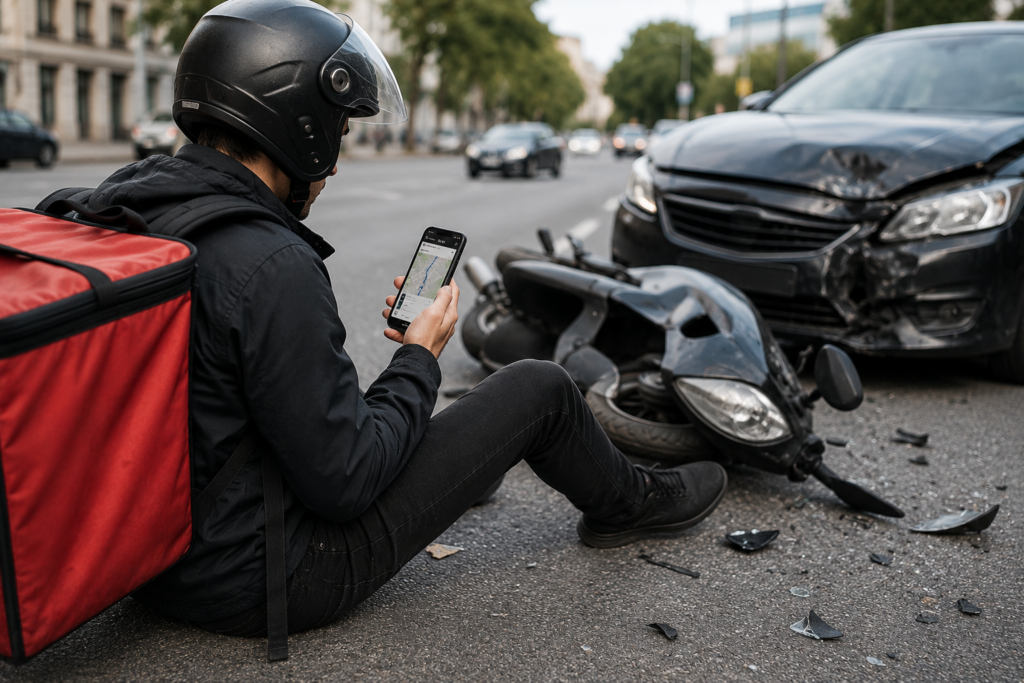 Qué Hacer Si Una App De Delivery Causa Un Accidente