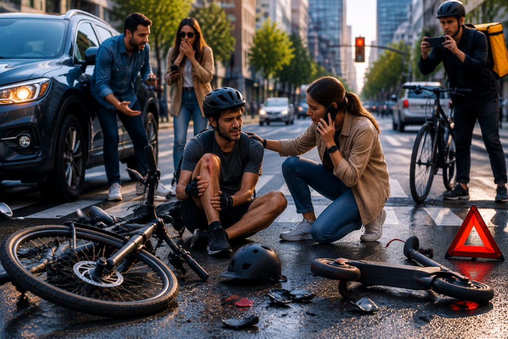 Accidentes Con Bicicletas Eléctricas y Scooters- Qué Saber